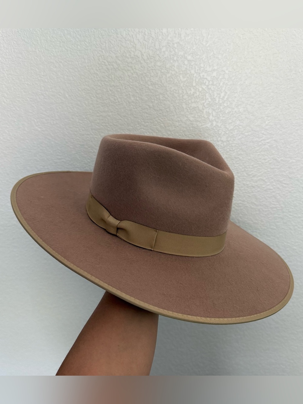 Lack of Color Zulu Rancher Wide Brim Hat in Sand Medium